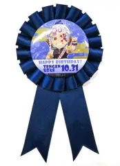 【中古】アクセサリー(非金属) 宇髄天元 ロゼット 「鬼滅の刃×ufotable Cafe/マチ★アソビCAFE 宇髄天元誕生祭2022」
