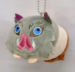 【中古】ぬいぐるみマスコット・ぬいぐるみバッジ 嘴平伊之助 「鬼滅の刃 もちころりん ぬいぐるみマスコット」