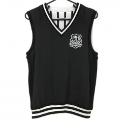 パーリーゲイツ　フリースベスト　ブラック　サイズ5 PEARLY GATES フリースベスト サイズ5 パーリーゲイツ 夏ゴルフを快適