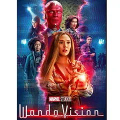 ワンダヴィジョン マーベル foil シルクスクリーン ポスター アベンジャーズ ワンダヴィジョン マーベル foil シルクスクリーン ポスター