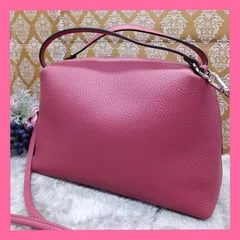 《 GIANNI CHIARINI 》　★美品★　ジャンニキアリーニ　アリファМ　ショルダーバッグ　ハンドバッグ　ポシェット　2WAYバッグ　人気モデル　ピンク系　本革　保存袋付　送料無料・匿名配送・最短即日発送いたします！　810