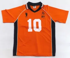 【中古】Tシャツ 烏野高校 日向翔陽モデル 高校ユニフォーム(セカンド) オレンジ Mサイズ 「ハイキュー!!」