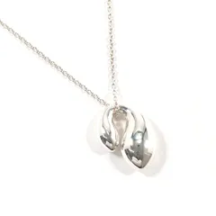 ティファニー ネックレス ダブルティアドロップ エルサペレッティ  シルバー