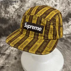 2025年最新】supreme キャップ ブラウンの人気アイテム - メルカリ