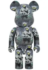 新品 バンクシー ベイプ Banksy Bape ベアブリック メディコムトイ A BATHING APE 28TH ANNIVERSARY BE@RBRICK BAPE CAMO 100% BOX