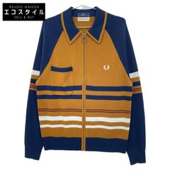 FRED PERRY フレッドペリー 【×ﾆｺﾗｽﾃﾞｲﾘｰ】ﾏﾙﾁｶﾗｰ ｼﾞｯﾌﾟｱｯﾌﾟﾆｯﾄ M