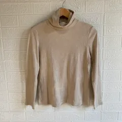 UNIQLO +J ユニクロ ロングスリーブ タートルネック プルオーバー ヒートテック 長袖 トップス ニット【中古】 レディース