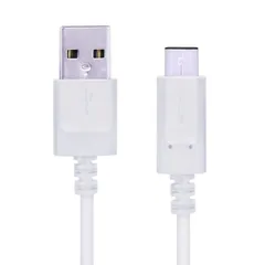 エレコム USB TYPE C ケーブル タイプC (USB A to USB C ) 3A出力で超急速充電 USB2.0認証品 0.5m 【iPhone15 対応検証済】 ホワイト MPAーAC05NWH