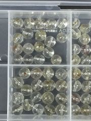 天然石パワーストーンまとめ売り（処分激安価格）：ルチルクオーツ（シルバー）各サイズ：天然石高品質A商品：処分大特価管理No.2610：素材／材料：ハンドメイド
