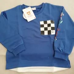 FUNOFANO　ウルトラヒーローズ 　裏毛　長袖トレーナー　ER8917　ブルー　110cm/120cm