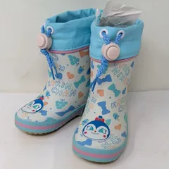 Lメ203 【未使用】［アンパンマン・コキンちゃん］レインシューズ BB APM22U ベビー ホワイト 14.0 cm 2E◆本体のみ 箱無し