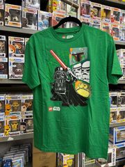 LEGO スターウォーズ Tシャツ ダースベイダー メンズ レゴコラボ 半袖 グリーン