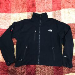 L　THE NORTH FACE ノースフェイス SUMMT SERIES HyVent 黒 フリース　輸入　古着
