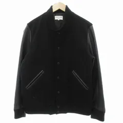 FREAK'S STORE スタジャン ウール レザー ブラック FREAK'S STORE/フェイクレザーブルゾン｜Daytona Park(FREAK'S