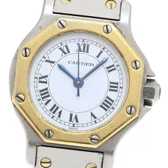 カルティエ CARTIER サントスオクタゴンSM YGベゼル 自動巻き レディース_753589のサムネイル