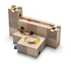 【正規輸入品】cuboro スタンダード１６　cuboro standard16 玉の道 玉ころがし 木のおもちゃ 知育玩具 積み木 白木 立方体 キュボロ