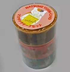 【中古】シール・ステッカー(キャラクター) ニャンコ先生 マスキングテープセットA(3個組) 「劇場版 夏目友人帳 ～うつせみに結ぶ～」 劇場グッズ