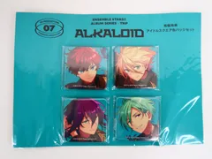 ALKALOID アイドルスクエア缶バッジセット あんさんぶるスターズ アニメイト限定セット