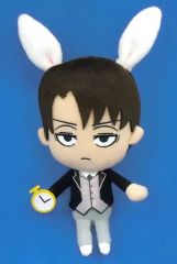 [중고] 봉제인형 이상한 나라의 리바이 쿤구루미 [이치반 쿠지 진격의 거인~진격! 거인 중학교 문화제의 권~] B상
