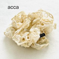 acca マシュマロシュシュ ベージュ - メルカリ
