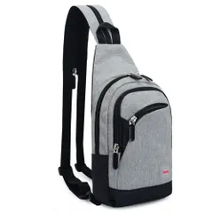 ☆ グレー ☆ 2WAY ボディバッグ 2way ボディバッグ レディース メンズ バッグ バック ショルダー 肩掛け リュック リュックサック ワンショルダー かばん 斜め掛け 斜めがけ 大容量 多機能 サブバッグ スポーツ おしゃれ オシャレ シンプル