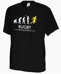 [ARTWORKS-KOBE] アートワークスコウベ ラグビー 半袖 ドライTシャツ 練習着 吸水速乾 ラグビー エボリューション ブラックS〜XXL（3L）