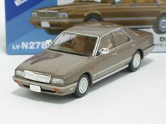 日産 セドリック シーマ TYPE-II リミテッド（茶）88年式 LV-N278c【トミーテック社1/64ミニカー】【トミカの時】
