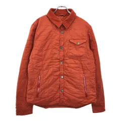 Barbour バブアー キルティングジャケット オレンジ(メンズ L)中古 古着 V2945