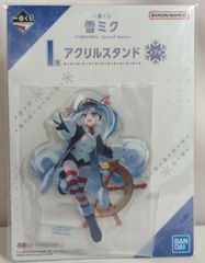 BANDAI SPIRITS 이치 반 쿠지 유키 미쿠 SNOW MIKU Second Season I상 유키 미쿠 / 2022 아크릴 스탠드