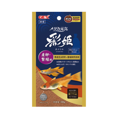 【新商品】 GEX メダカ元気 彩姫 産卵・繁殖用 100g メダカのエサ
