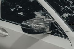 【FUTURE DESIGN 正規品】BMW 4シリーズ G22 G23 G26 ドアミラー用 カーボン カバー 入替式 エアロ カスタム