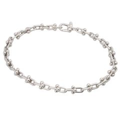ティファニー TIFFANY&Co. ハードウェア マイクロ リンク ブレスレット 60417059 シルバー925 仕上済