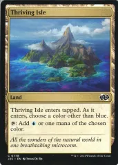 【中古】マジックザギャザリング 0778[C]：【J25】Thriving Isle/興隆する島嶼