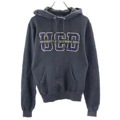 チャンピオン 長袖 スウェットパーカー XS グレー系 Champion 裏起毛 トレーナー メンズ 古着 【231120】