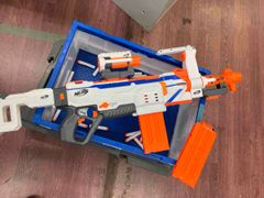 NERF Rebelle ラピッドグロー ブラスター 純正グローダーツ&吸盤蓄光
