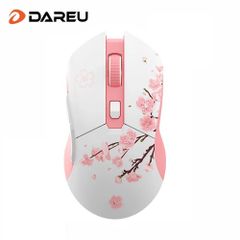 Dareu-デュアルモードゲーマー用マウス RGB 2.4g ワイヤレス有線ゲーミングマウス 内蔵930mah充電式バッテリー マクロセット PC ラップトップ用