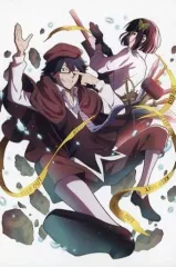 【中古】ポストカード 江戸川乱歩＆与謝野晶子 特典ポストカード 「文豪ストレイドッグス 迷ヰ犬怪奇譚 3周年記念フェア in アニメイト」 対象商品購入特典