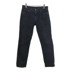Levi's リーバイス 511 コーデュロイパンツ ブラック(メンズ W32 L32)中古 古着 U7745