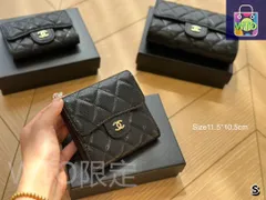 【本日限定特価】シャネル コインケース＆カードケース 11.5×10.5cm 専用ボックス付き[本日特価|新品未使用品]-WT0輸入