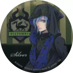 【中古】バッジ・ピンズ シルバー 缶バッジ(式典服Ver.) 「一番くじ ディズニー ツイステッドワンダーランド 第三弾」 I賞