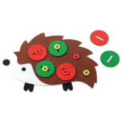 株式会社アーテック ボタンあそび はりねずみ (021591)のサムネイル