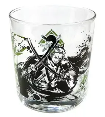 【中古】グラス(キャラクター) ゾロ十郎 墨式グラス 「一番くじ ワンピース ワノ国編～第一幕～」 G賞 