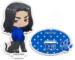【中古】アクリルスタンド・アクリルパネル 場地圭介 「東京リベンジャーズ Collaboration Cafe 第三弾 in SMILE BASE CAFE ランダムアクリルミニスタンド Pair Animal」
