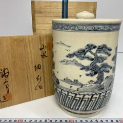 【茶道具】加藤孝三造　利休信楽写水指（共箱）塗蓋付★送料込★ 茶道具】加藤孝三造 利休信楽写水指（共箱）塗蓋付☆送料