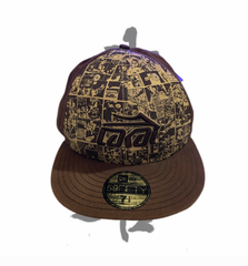 NewEra brown designed cap