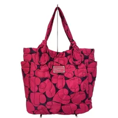 MARC BY MARC JACOBS(マークバイマークジェイコブス) トートバッグ - M3121083 ダークパープル×ピンク ハート柄/ロゴキルティングのサムネイル