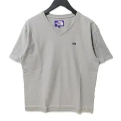 THE NORTH FACE PURPLE LABEL ノースフェイス パープルレーベル 半袖Tシャツ NT3921N 日本製 Vネック グレー XS27110664