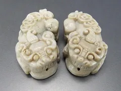 珊瑚彫刻鶏陽春