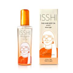 ISSHI The Hair Keep Oil Beta Shot Moist Light 70mL Hair Oil, Heat-Retaining Hair Style, Lightweight and Moisturizing, Botanical Oil, Focused on Penetration, Rich Moisturizing, Damage Repair, CMC Repair, 18-MEA Repair, UV Protection, Anti-Static, 0.1 [Moist Light]