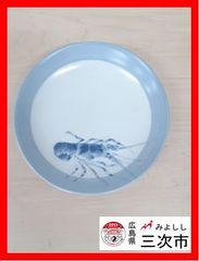 片岡鶴太郎　デザイン皿　和風陶器　食器　皿　小皿　直径約16.5㎝